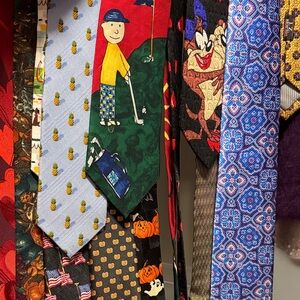 Colorful Novelty Ties Collection